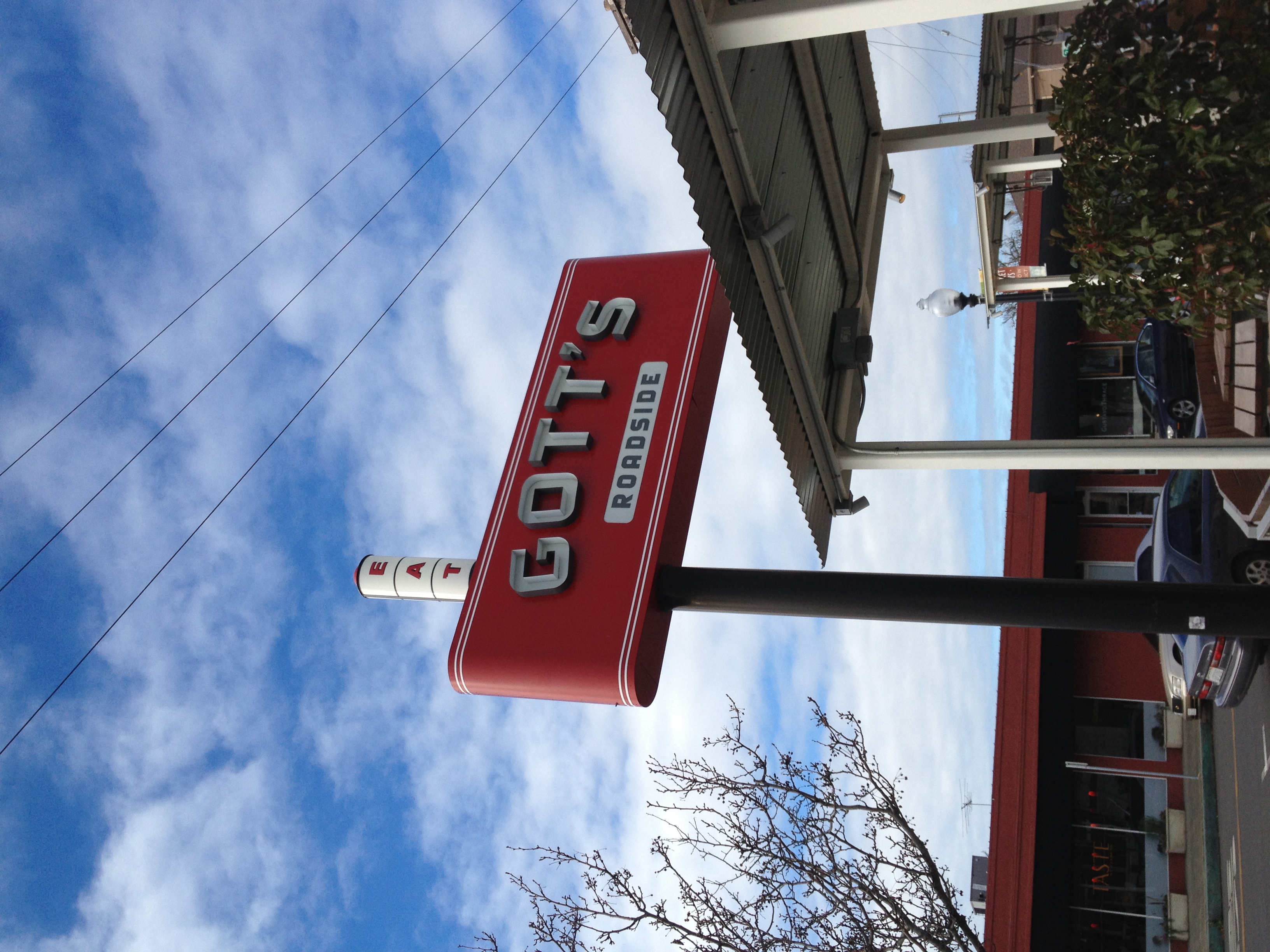 The classic Gott's Roadside stand in St. Helena